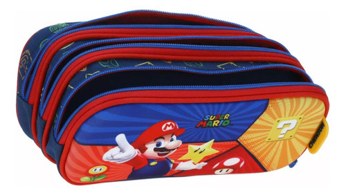 Lapicera Chenson Super Mario Bros Color Rojo