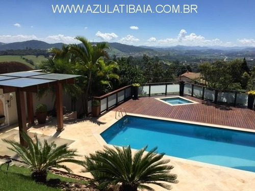 Imagem 2 de 30 de Chácara Em Atibaia, Condomínio Portal Dos Nobres, Portaria, Rondas E Área De Lazer... - Ch03553 - 69529533