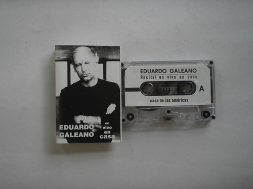 Eduardo Galeano En Vivo En Casa Casete Edición Cuba 1995