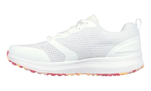 Tenis Running Skechers Go Run - Blanco Rosa