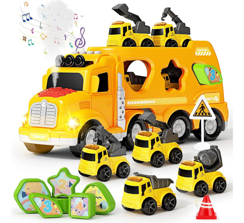 Juguetes De Camión Para Niños, Grande Camión De Transporte