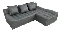 Comprar Sillón Sofá Esquinero 3 Cuerpos Chenille\u002F 2 Camastro Juli