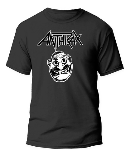 Playera Unisex De Anthrax Mascota