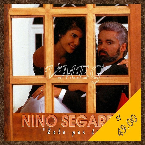 Vmeg Cd Nino Segarra 1995 Sólo Por Ti