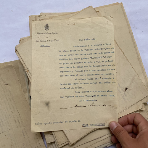 Inmigración Española. Papeles Consulares En Rosario. 1930/50
