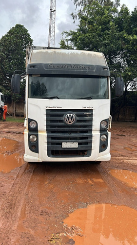 Vw 26420 6x4 Equipado Com Caçamba Basculante Pra Lixo