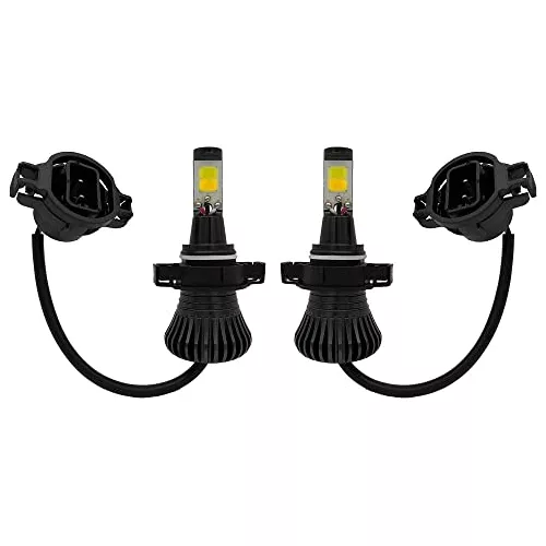 1797 Bombillas LED antiniebla H3, color amarillo ámbar, 3000 K, blanco,  6000 K, de doble color, para camiones, coches, lámparas DRL, luces de