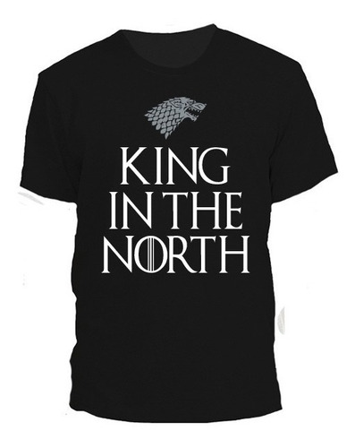 Remera Hombre Y Mujer Got Game Of Thrones King In The North
