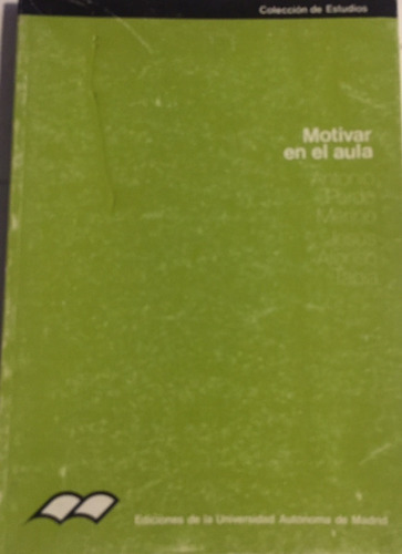 Libro Motivar En El Aula