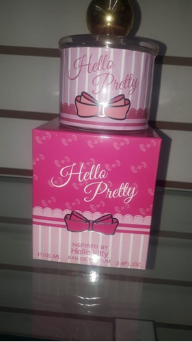Perfume Hello Pretty  Inspirado En Hello Kitty