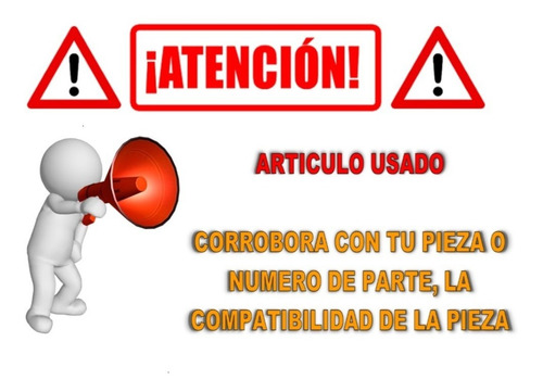 Toma Agua 1 Mitsubishi Galant 2.4 Aut Mod 04-08 Original (Usado)