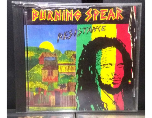 Burning Spear Cd Resistance 1985 Made Usa 