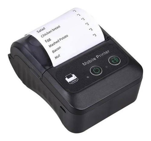 Imagen 1 de 5 de Impresora Bluetooth Inalambrica Mini Boleta