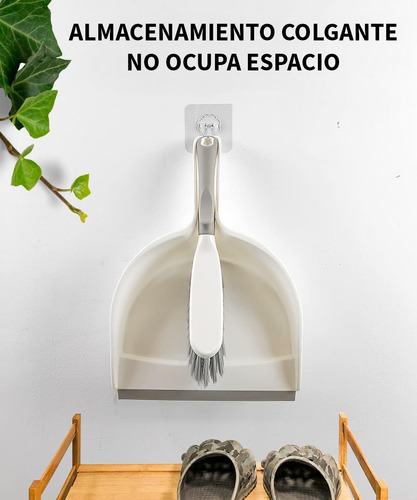 Timotech Set Recogedor Y Escobeta Para Polvo De Mano
