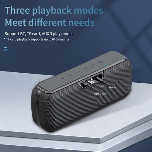 Altavoces Bluetooth Portátiles Ipx5 De Alta Potencia De 60 W