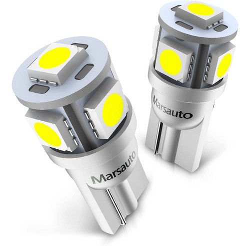 Bulbos Led De 194 168 T10 2825 5smd Bulbos Led Mapa De ...