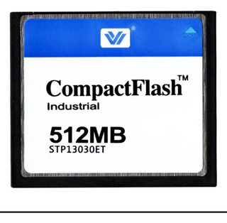 Tarjeta De Memoria Compact Flash Industrial De 512 Mb Nueva