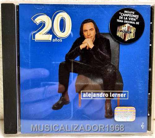 Alejandro Lerner - 20 Años Cd En Impecable Estado Envíos Si