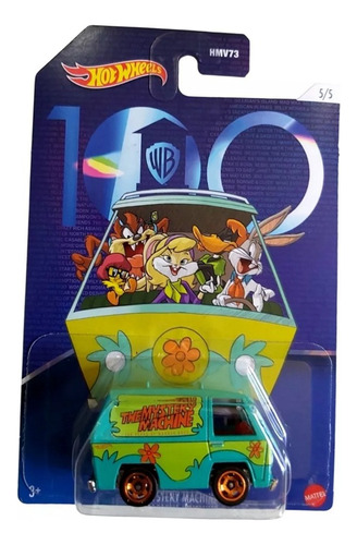 The Mistery Machine 100 Wb Hot Wheels Looney Tunes 4087