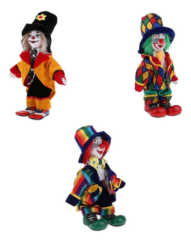 3 Figuras De Muñecos De , Modelo Para Decoración, Adornos,