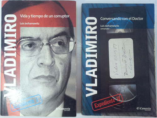 Vladimiro Montesinos / Completo 2 Tomos - Luis Jochamowitz (Usado)