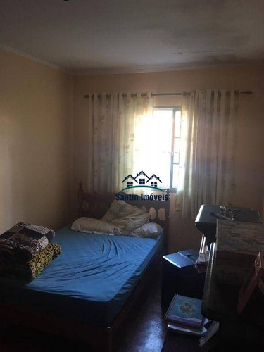 Imagem 7 de 29 de Sobrado Com 3 Dormitórios, Cozinha, Sala , Espaço Gourmet, Quintal, 02 Wc, 03 Vagas À Venda, 188 M² Por R$ 485.000 - Vila Guaraciaba - Santo André/sp - So0435