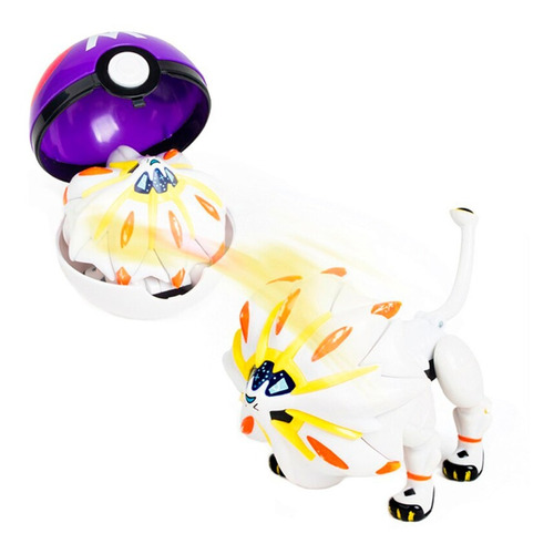 Figura Pokemon - Solgaleo Con Pokebola