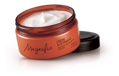 Magnific De Eudora Creme Acetinado Hidratante Corporal 200g Tipo De Embalagem Pote Fragrância Magnific