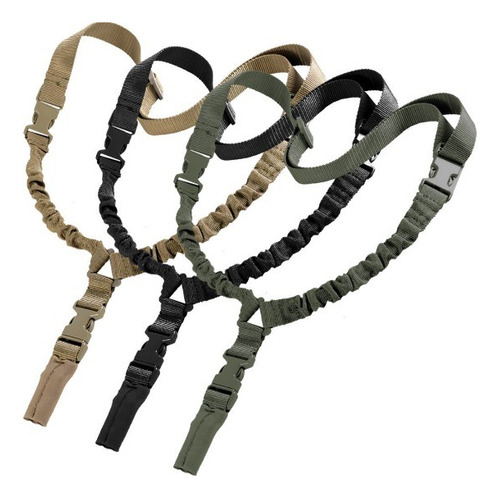 Portafusil 1 Punto Bungee Extra Resistente Color Negro