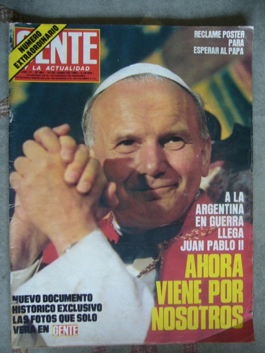 Guerra De Malvinas / Revista Gente Nº 881 / 1982
