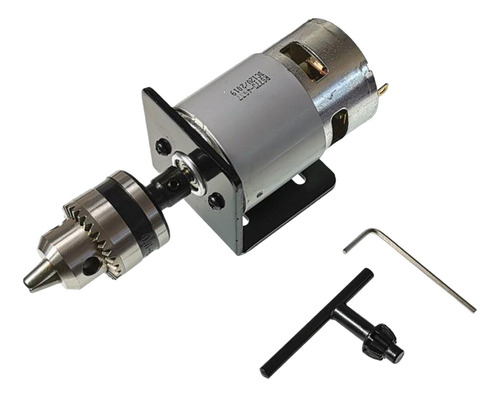 Motor Con Máquina Perforadora, Juego De Portabrocas B10