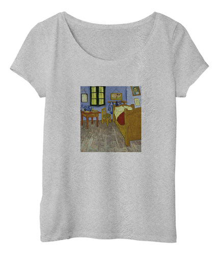 Remera Mujer Van Gogh Bedroom In Arle Dormitorio Arte