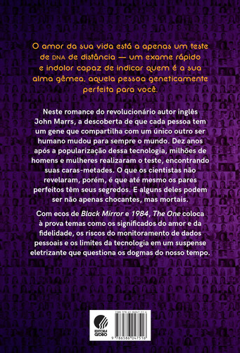 The One, de Marrs, John. Editorial Editora Globo S/A, capa mole em português, 2021