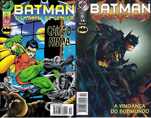 17 Revistas Batman Série Vigilantes De Gotham - Edit Abril | Parcelamento  sem juros