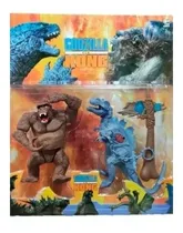 Comprar Muñecos Godzilla Vs King Kong Articulados X2 M
