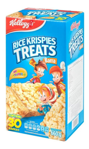 Barras De Arroz Rice Krispies Treats Kellogg's Malvavisco