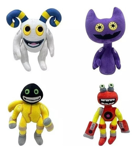 Muñeca De Peluche Subbox My Singing Monsters Para Niños, 4 P