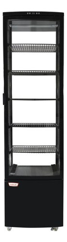 Vitrina Pastelera Vertical Negra 288 Lts. Cod.vp288n