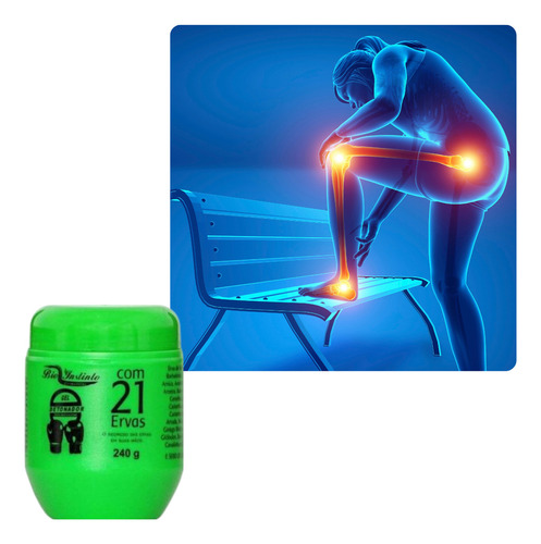 24 Gel Detonador Bio Instinto 21 Ervas Pote 240g