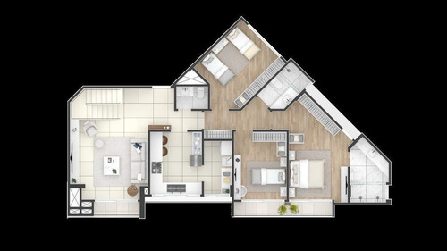 Apartamento Residencial Para Venda, Água Verde, Curitiba - Ap7013. - Ap7013-inc