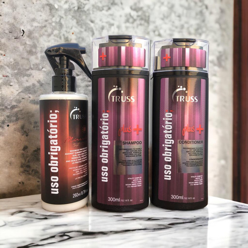 Plus Mais Shampoo Condici 300ml+summer Miracle 260ml Truss