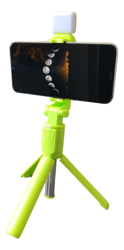 Palo Selfie Con Luz Control Bluetooth iPhone Android Tripode