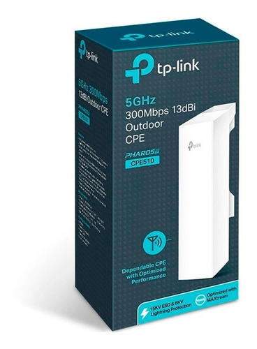 Access Point Exterior Tp-link Cpe510 5ghz 300mbps 15km