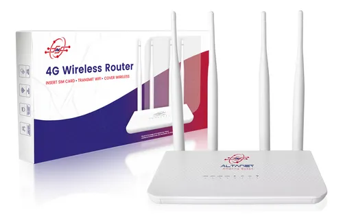 Modem Router 4g Lte C/chip Wifi Banda Rural Liberado