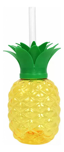 Hjb Vasos De Fiesta Hawaianos Con Forma De Piña Y Flamenco,