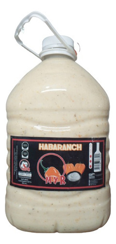 Salsa De Habanero Ranch Mayor Galón 4 Litros
