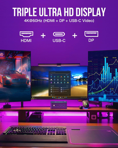 Gmktec Mini Pc Para Juegos M5 Plus Ryzen 7 5825u