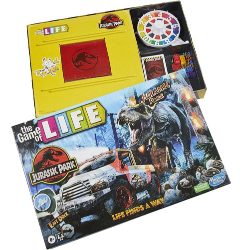 Hasbro Gaming The Game Of Life Jurassic Park Edition - Juego