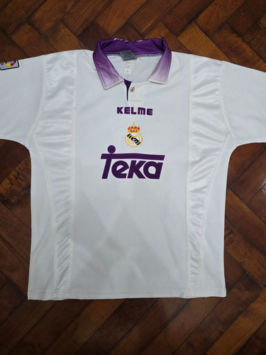 Camiseta Titular Real Madrid 1997/98, Roberto Carlos 3 M (Usado)