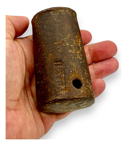 Antigua Bombarda Cañón De Señales De Hierro Siglo 18 Y 19 (Usado)